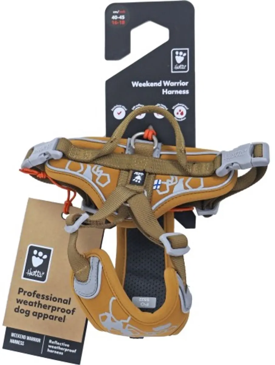 Hurtta Weekend Warrior Eco Harness 2 Hondentuig - Desert - afbeelding 2 van 2