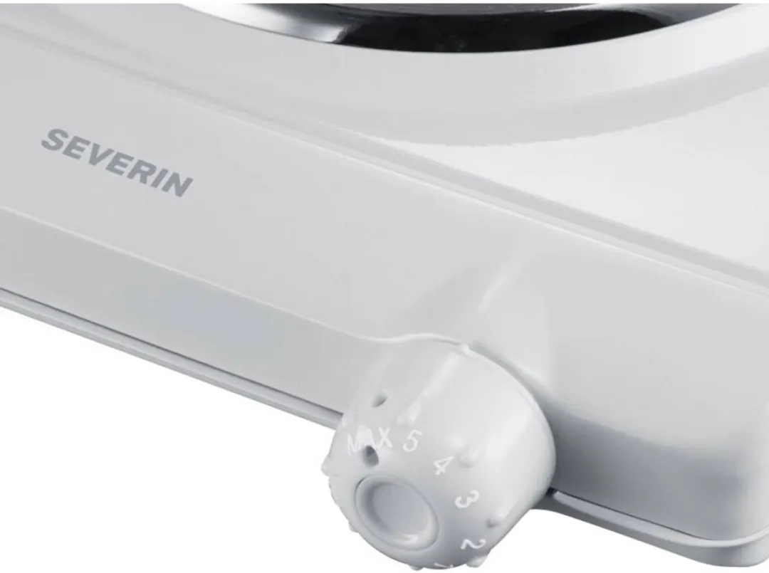 Severin KP1091 Elektrische 1-pits Kookplaat 1500W - Wit