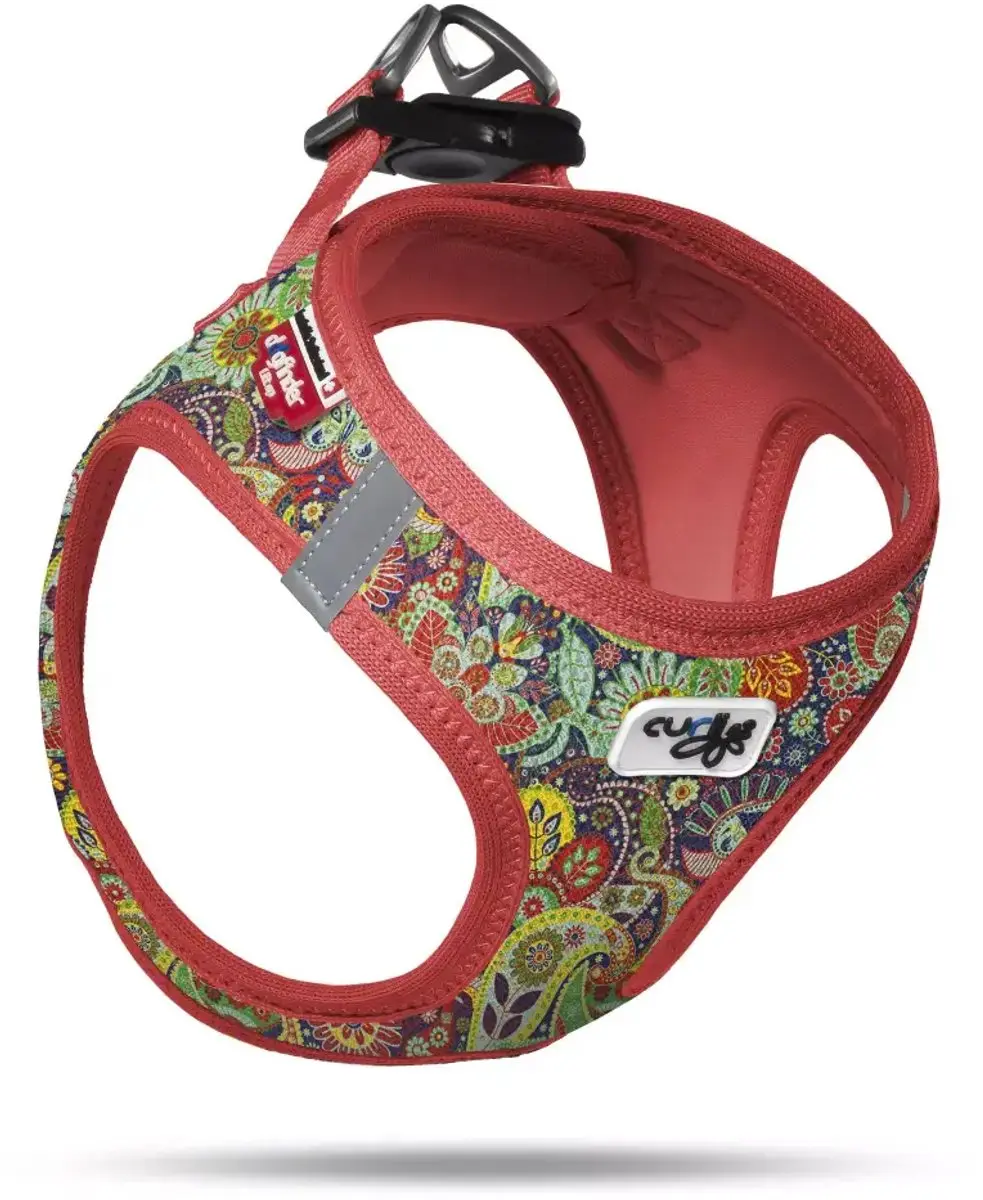 Curli Hondentuig Air-Mesh Harness Floral R Maat L: 49-55 cm
