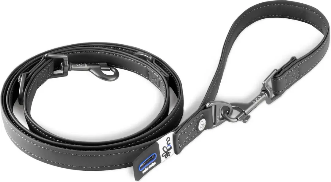 Curli Apple Leather Harness Zwart