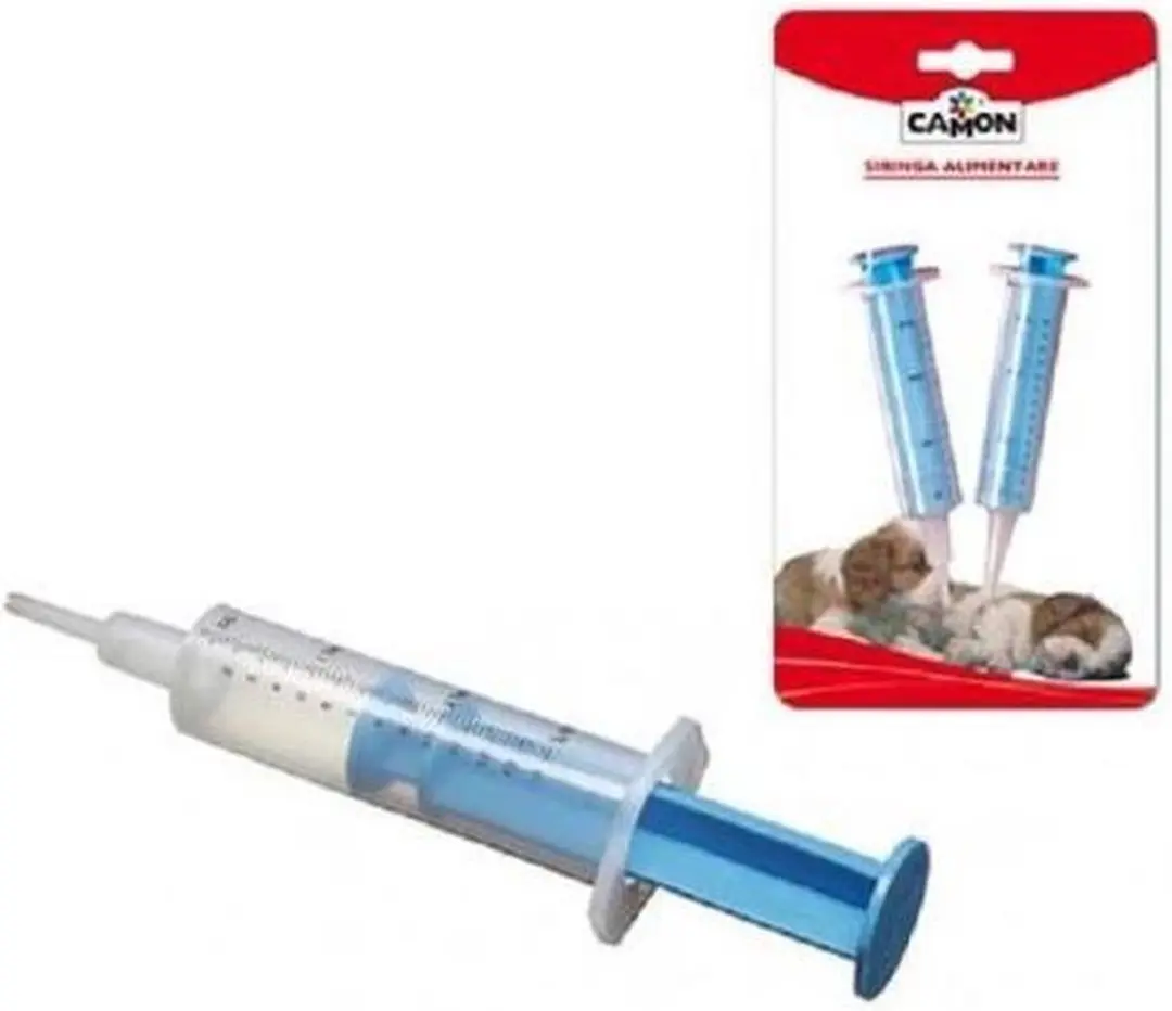 voederspuitje voor puppy's, kittens en andere jong geborenen of zieke diertjes.g