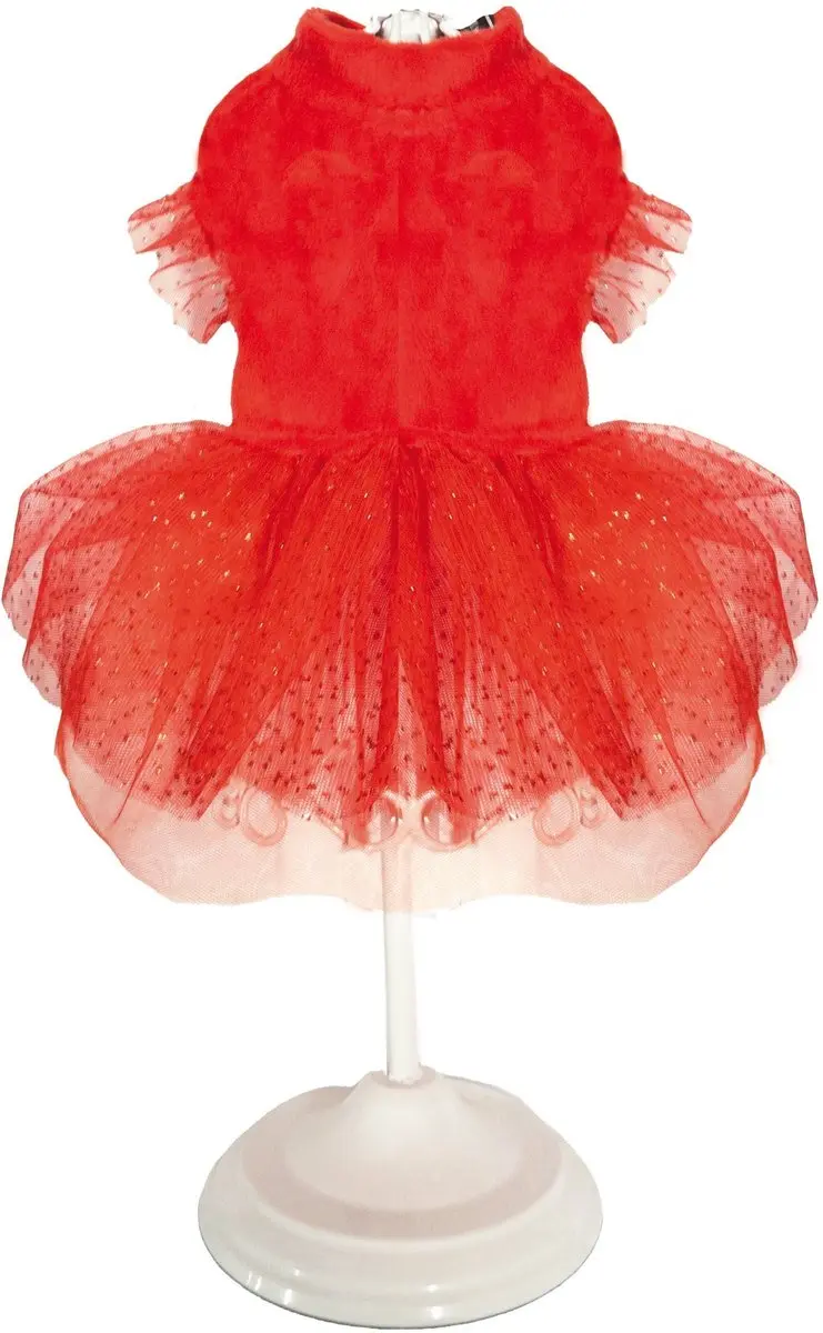 Croci Hondenjurk Xmas Sparkling Rood 30 cm