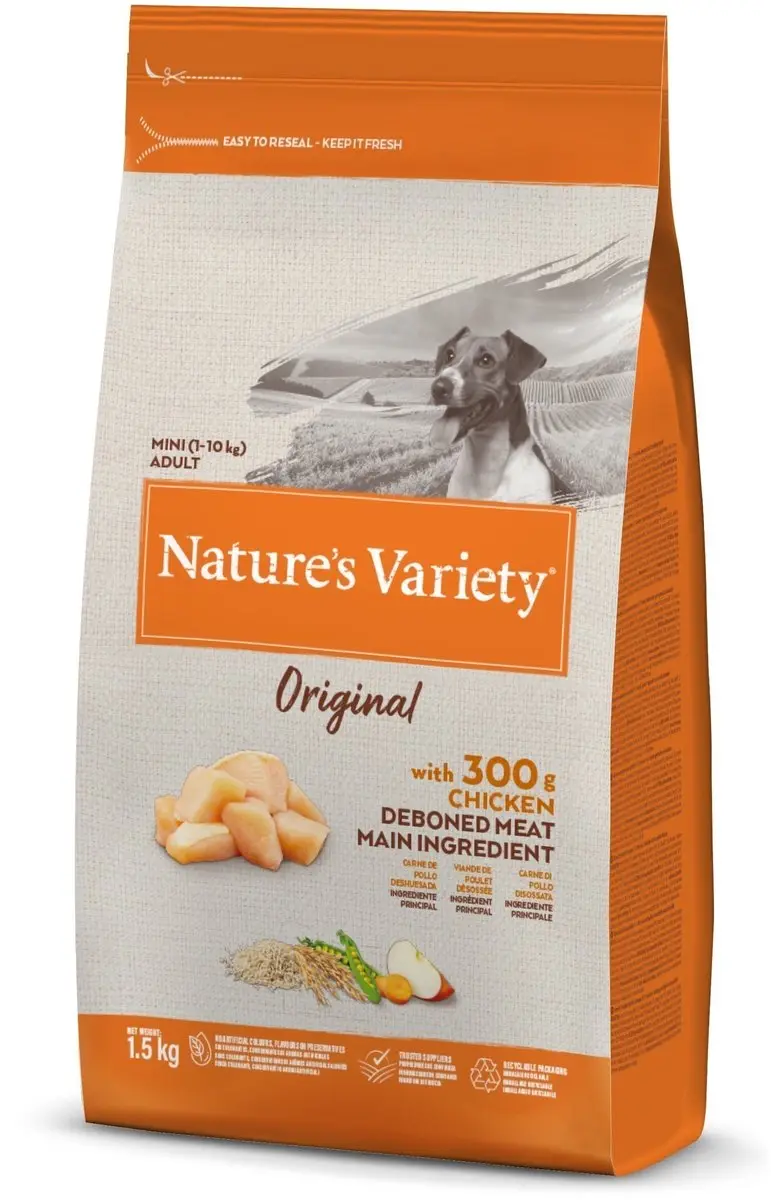 Nature's Variety Mini Adult Kip Droogvoer