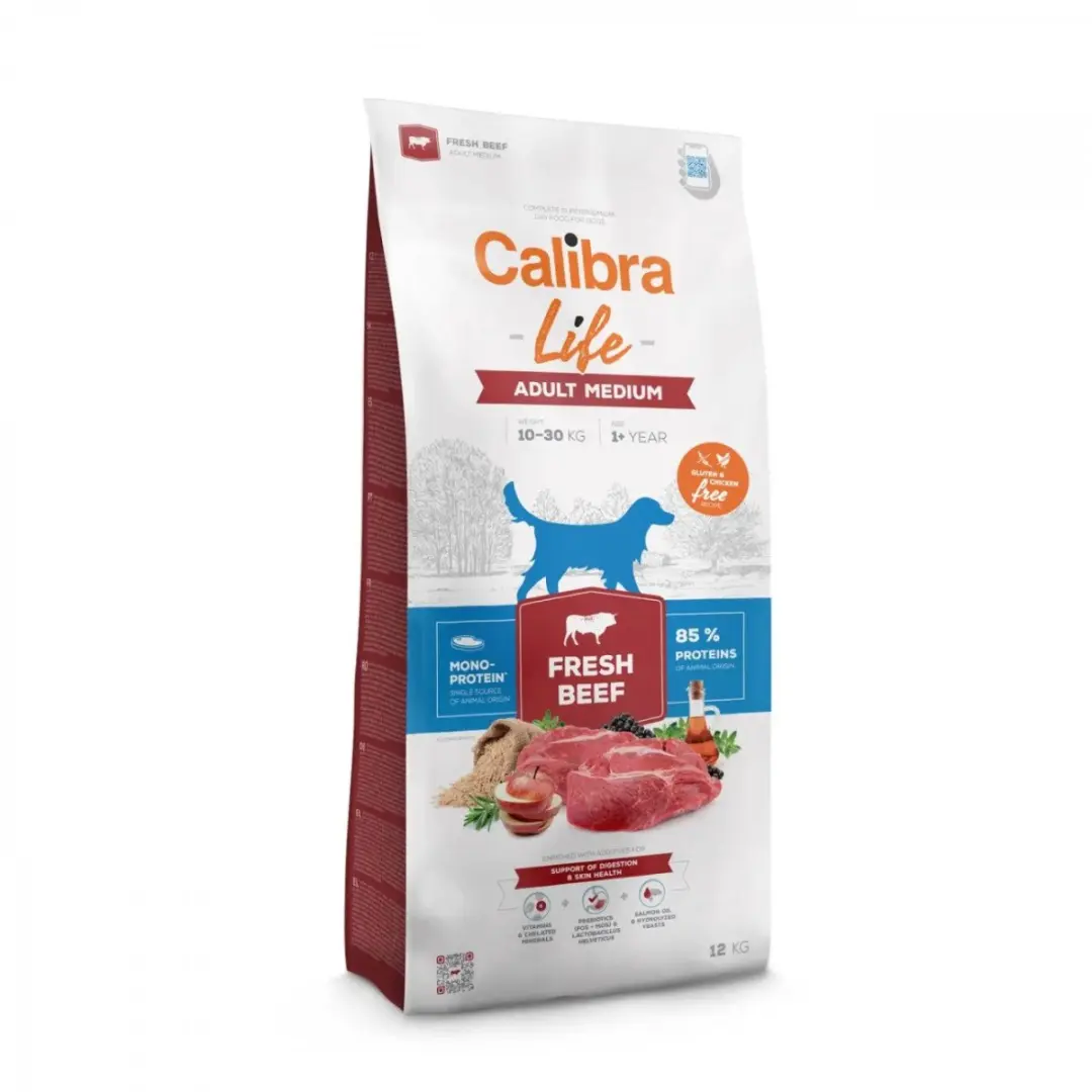 Calibra Dog Life Adult Medium Breed Rund 12kg