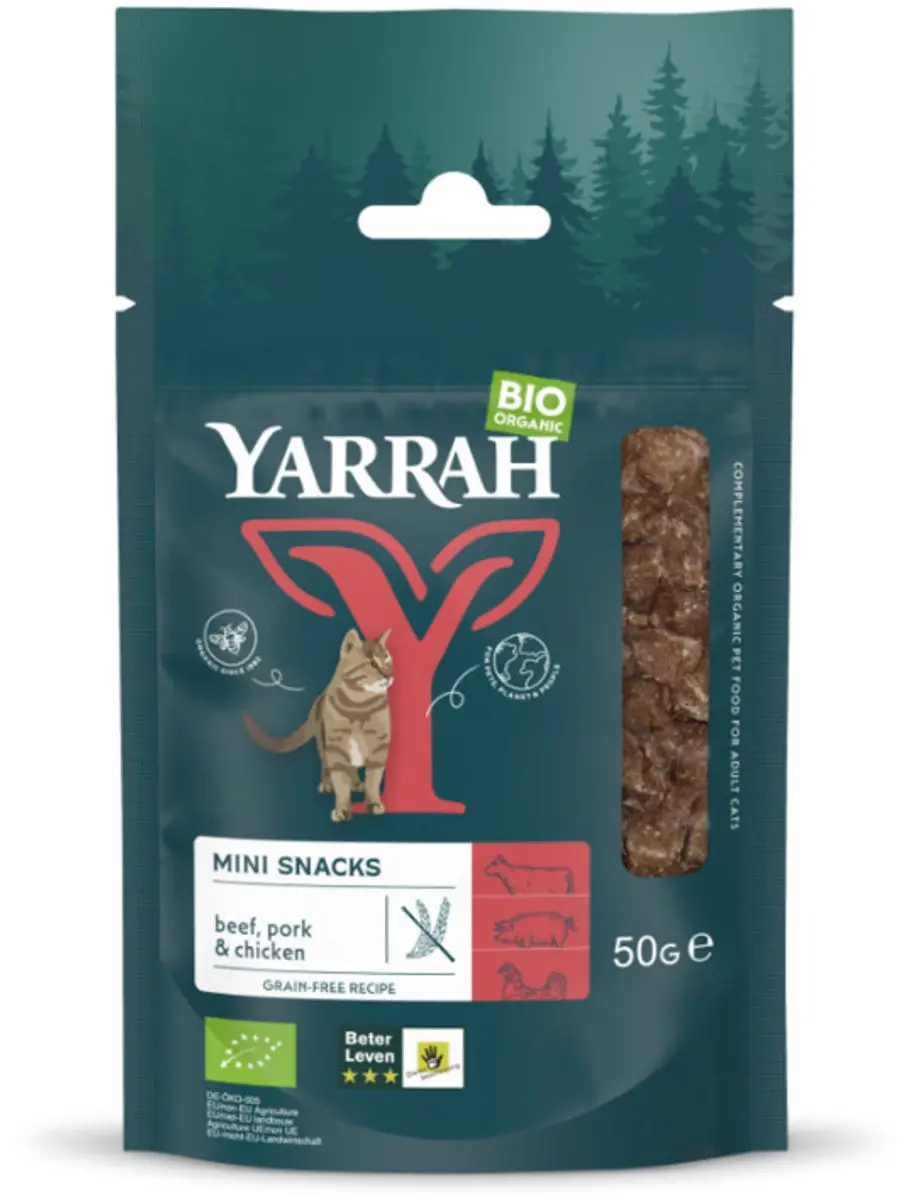 Yarrah Bio Kattensnack Mini