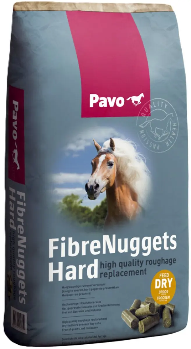 Pavo FibreNuggets Hard 20kg.