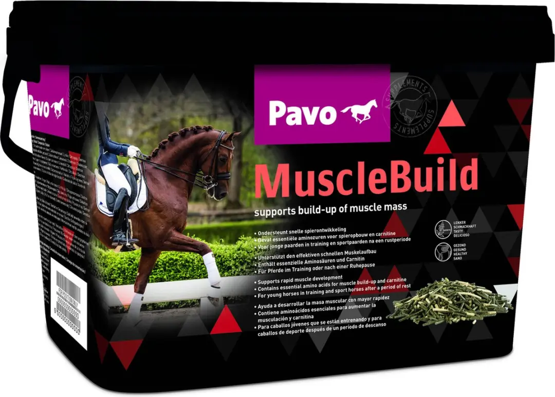 Pavo MuscleBuild II Voedingssupplement Paard