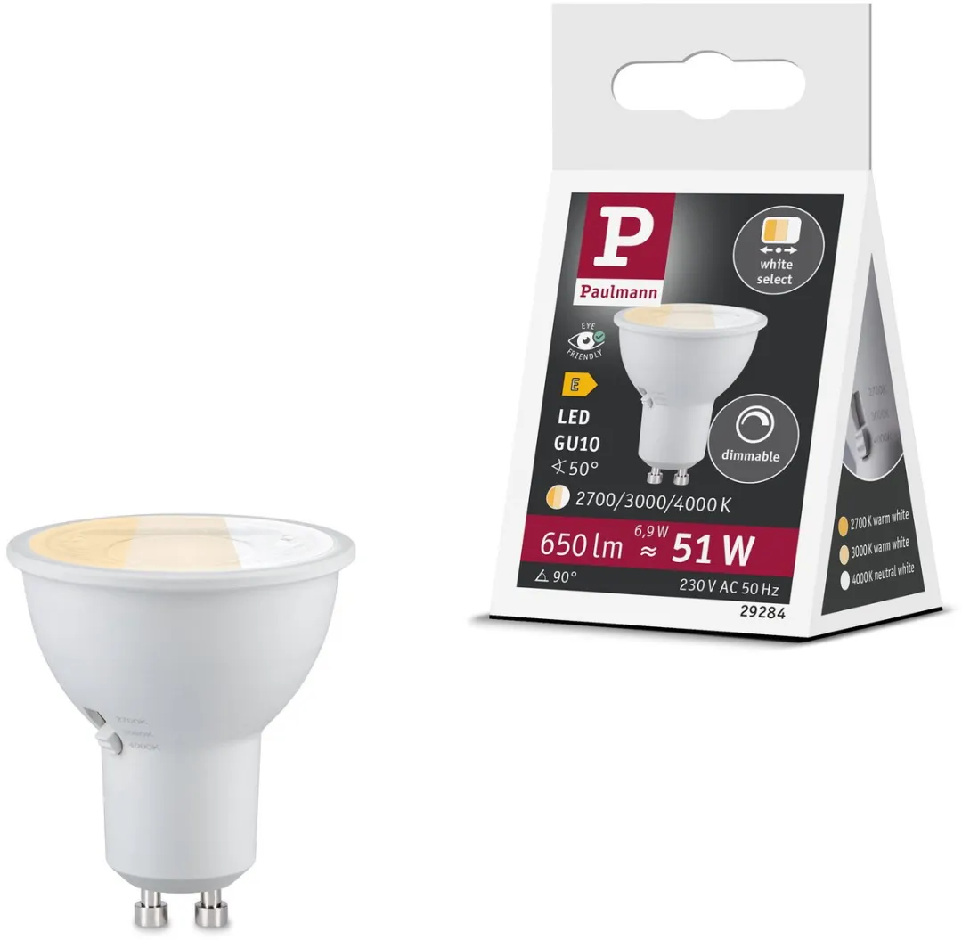 Paulmann LED Reflector GU10 650lm 6,9W Signaalwit
