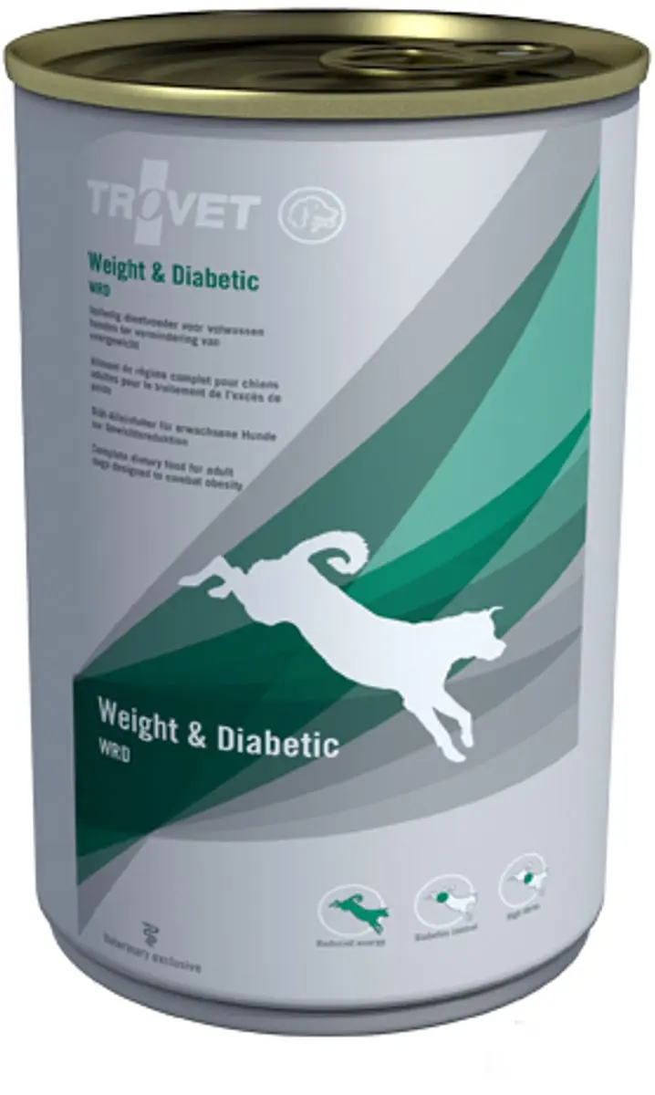 Trovet WRD Weight & Diabetic Hondenvoer Nat - 6x 400g - afbeelding 2 van 4