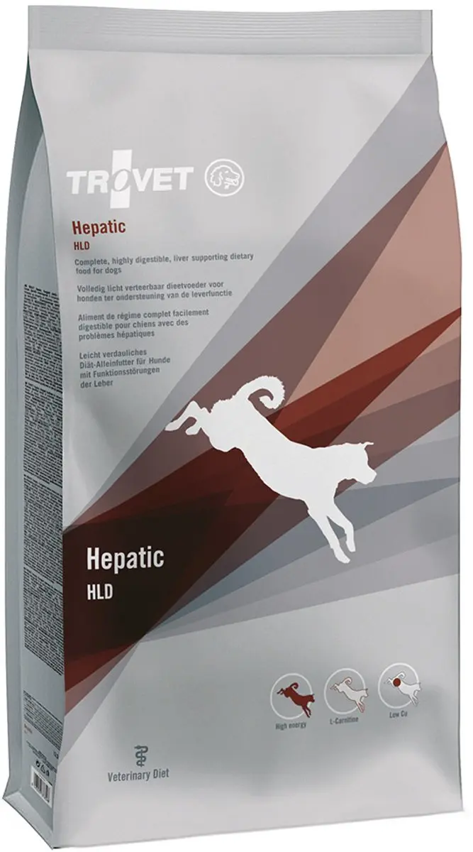 Trovet Hepatic HLD Hond 12,5 kg - afbeelding 2 van 4