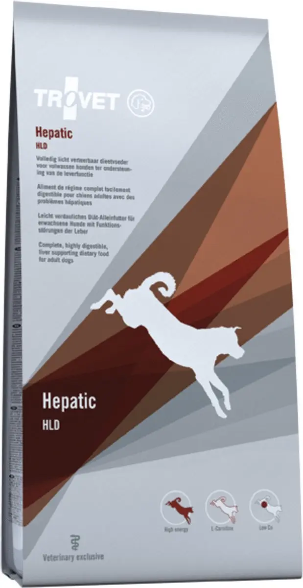 Trovet Hepatic HLD Hond 12,5 kg