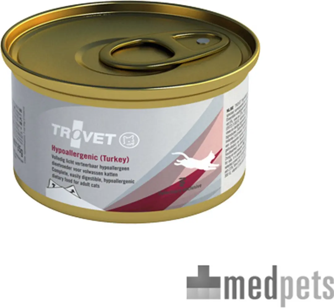 Trovet Hypoallergenic TRD Kalkoen Natvoer Kat 200g