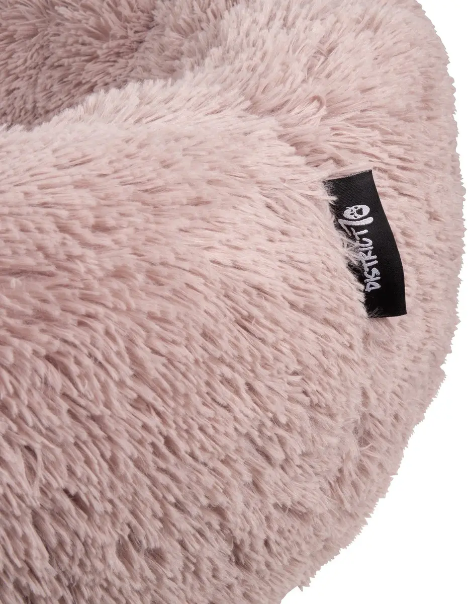 District 70 FUZZ Donut Hondenmand - Ø100cm - Sand - afbeelding 2 van 6