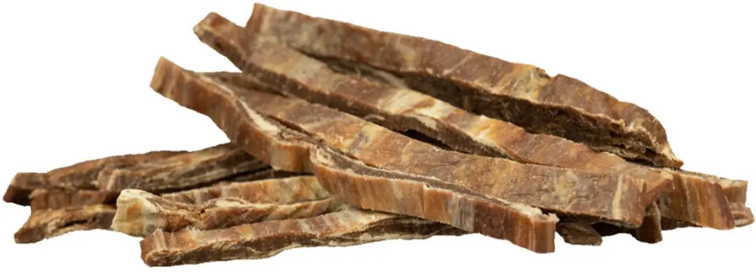 Braaaf Hondensnack Reepjes Rundvlees met Vis - 10x 85g - afbeelding 2 van 6