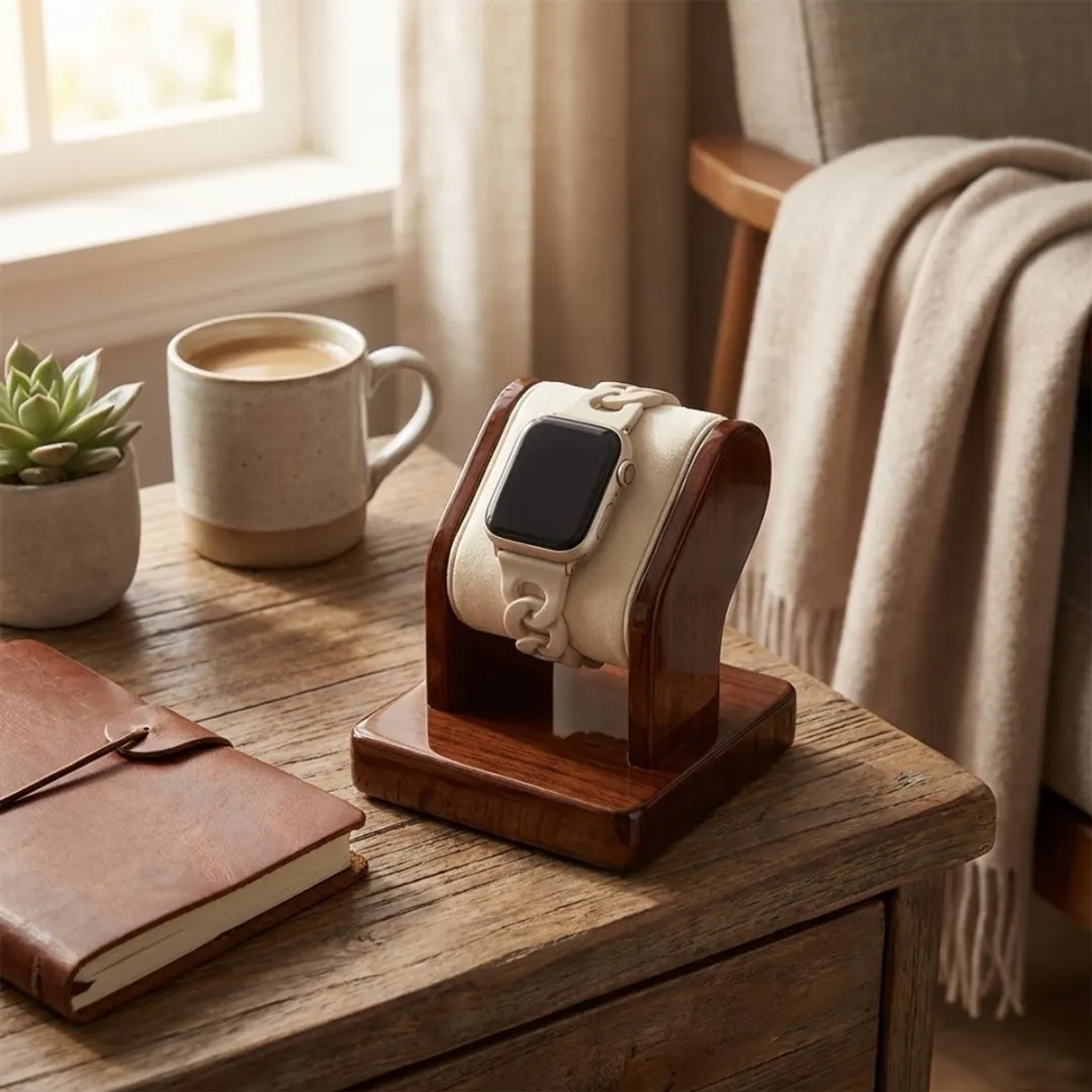 Nuvex Abrikoos Horlogebandje Apple Watch 42-49mm - Ultra Dun Silicone