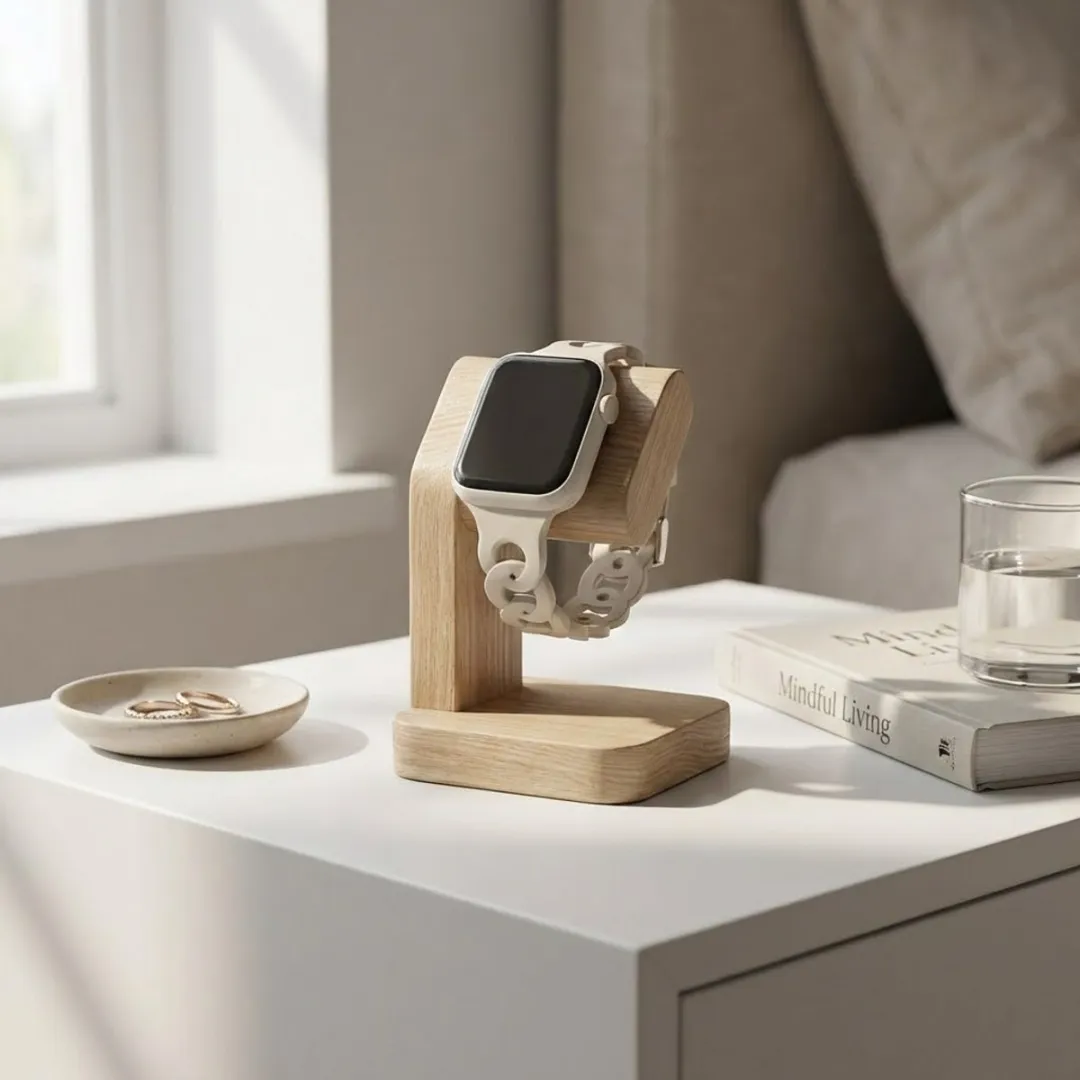 Nuvex Abrikoos Horlogebandje Apple Watch 42-49mm - Ultra Dun Silicone