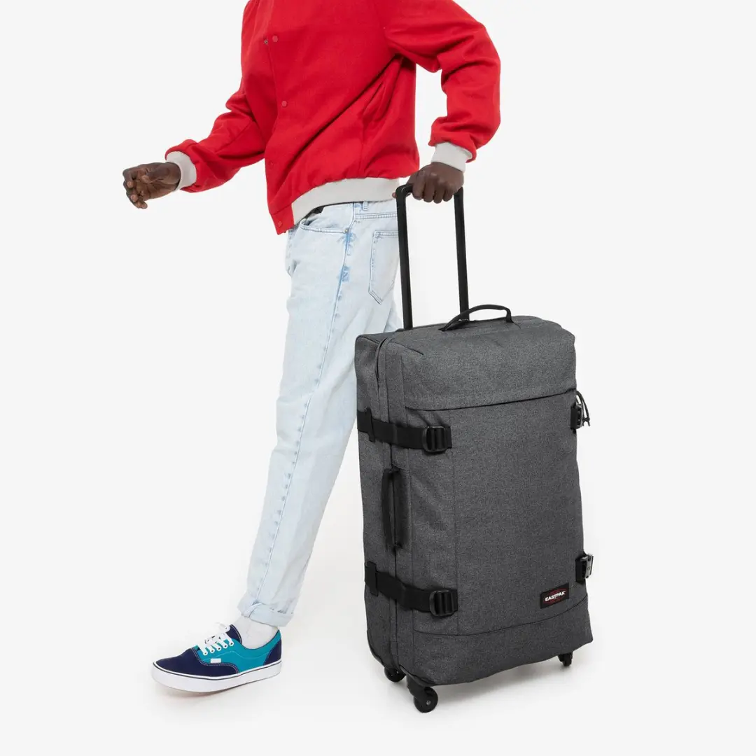 Eastpak Trans4 L Reiskoffer - 80L - Black Denim - afbeelding 3 van 6