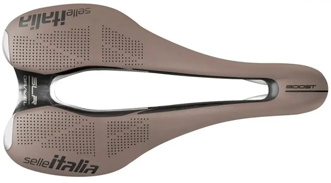 Selle Italia SLR Boost Gravel Superflow TI 316 Zadel - Bruin - afbeelding 2 van 2