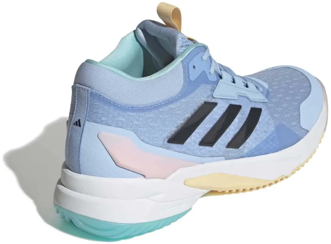 adidas Crazyflight 6 Mid Dames Indoorschoenen - Lichtblauw - afbeelding 2 van 5