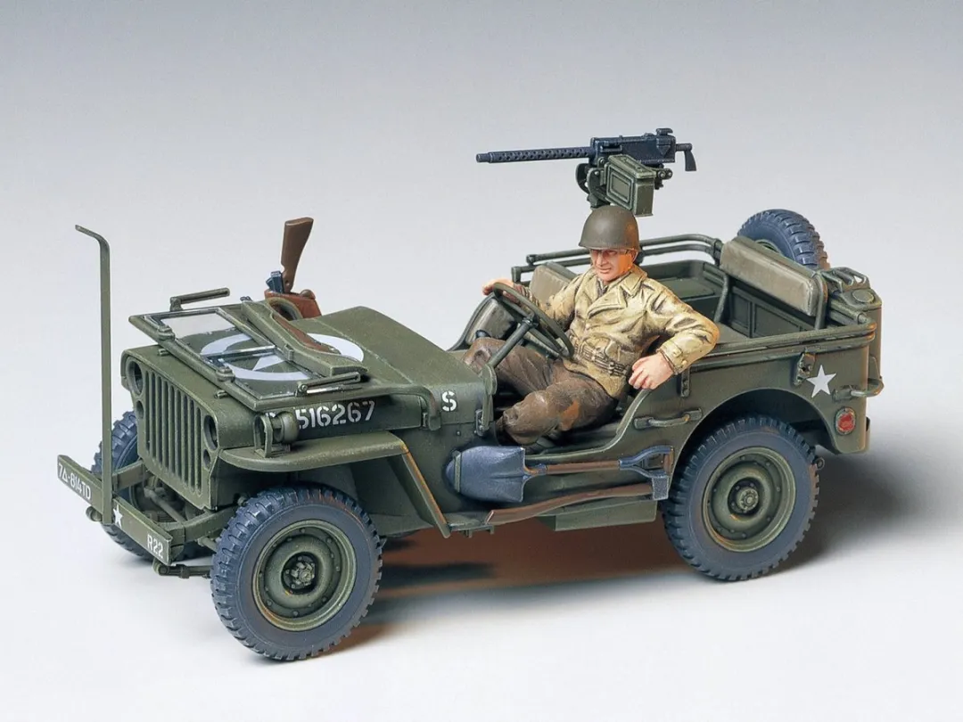Tamiya 35219 US Willys Jeep MB Modelbouwpakket 1:35 - Militair