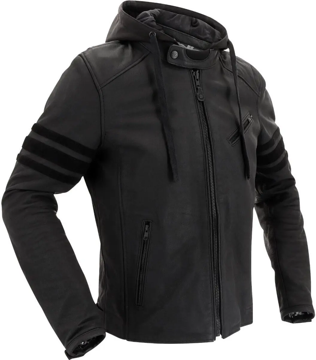 Richa Toulon Black Edition Leren Motorjas