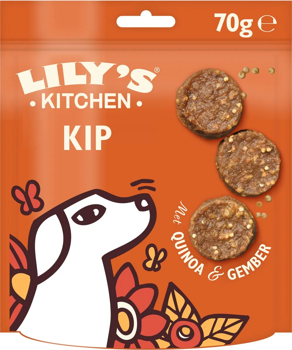 Lily's Kitchen Hondensnack Bites Kip 70g