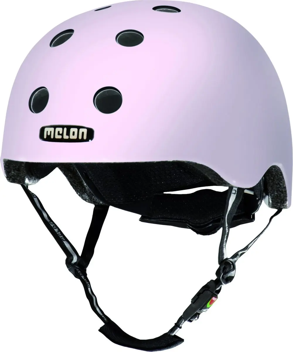 Melon Urban Active Paris Fietshelm - Rood - 46-52cm - afbeelding 2 van 6