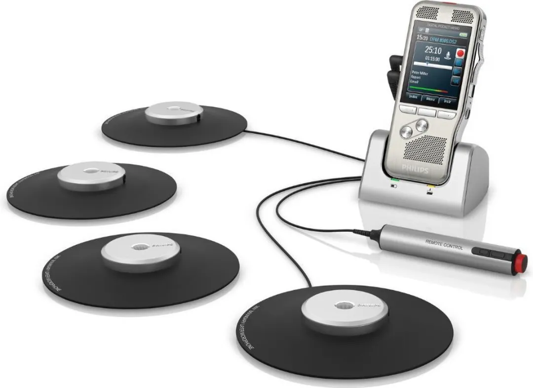 Philips DPM8900 PocketMemo Vergaderrecorder - Grijs - afbeelding 2 van 4