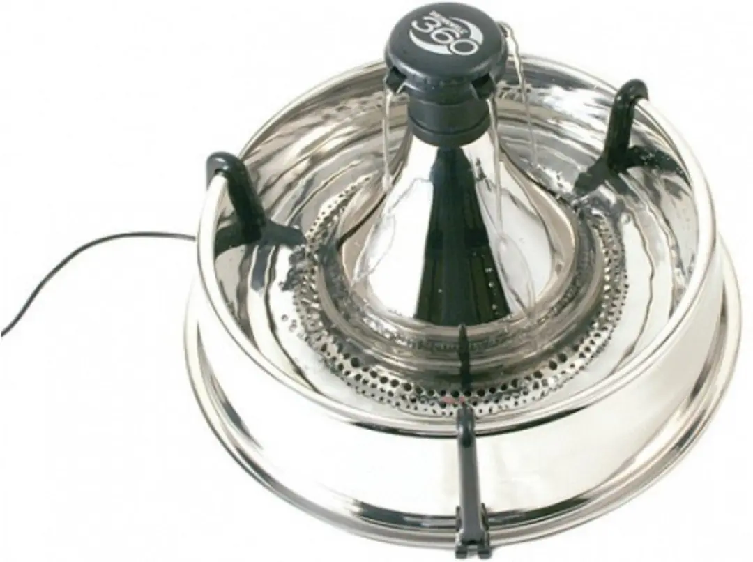 PetSafe Drinkwell 360 Drinkfontein - Roestvrij Staal - 3,8L - afbeelding 3 van 6