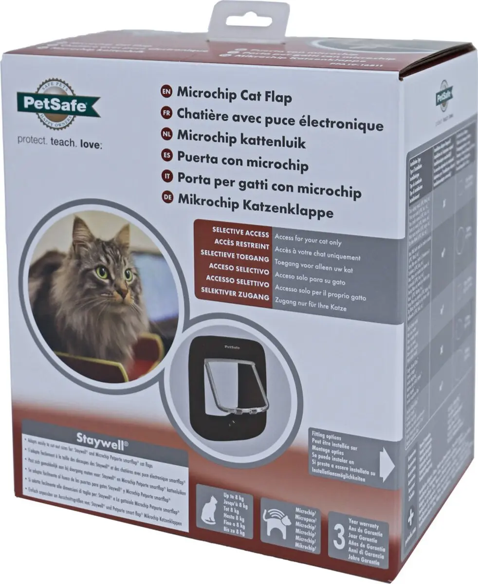 PetSafe Staywell Microchip Kattenluik - afbeelding 2 van 6