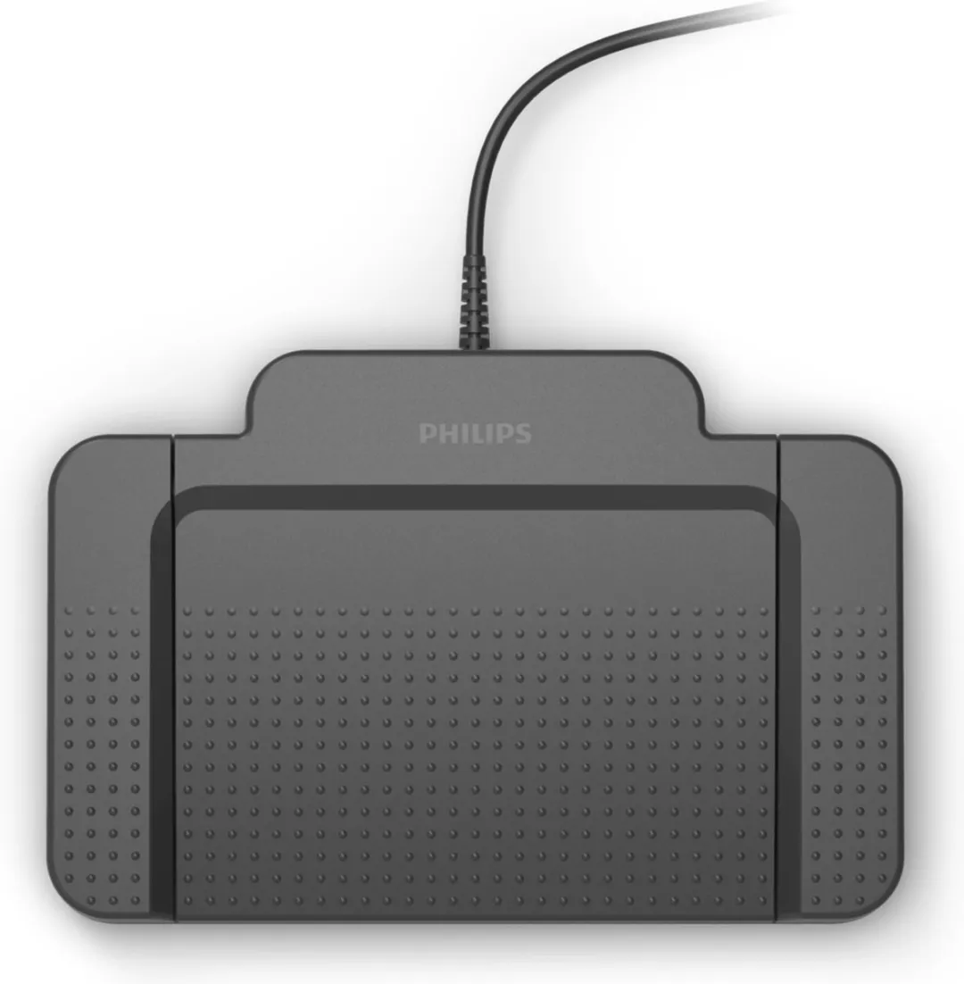 Philips ACC2330 Voetschakelaar USB 4 Pedalen - Zwart