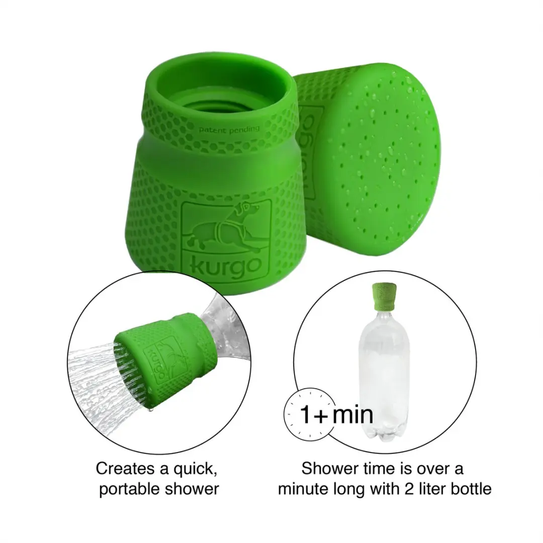 Kurgo Mud Dog Travel Shower - Hondendouche - Groen - afbeelding 3 van 6