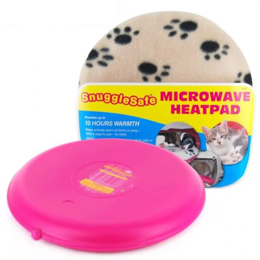 Snugglesafe Warmteschijf Knaagdieren - 21cm - Roze - afbeelding 5 van 5