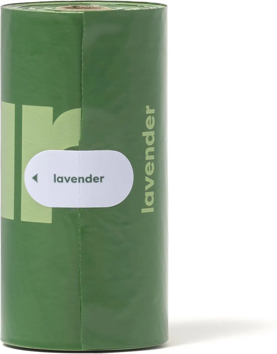 Earth Rated Hondenpoepzakjes Lavendel - 21 Rollen - afbeelding 4 van 6