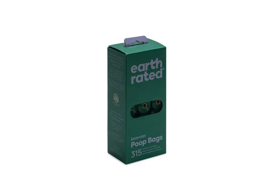 Earth Rated Hondenpoepzakjes Lavendel - 21 Rollen - afbeelding 6 van 6