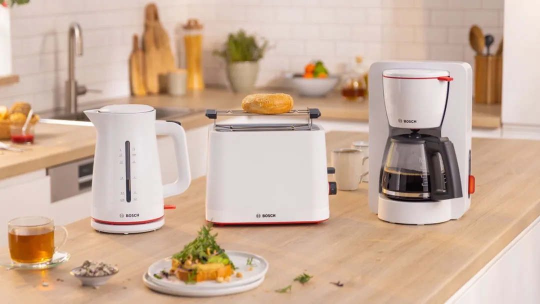 Bosch TAT3M121 MyMoment Broodrooster - 2 Sandwiches - 950W - Wit