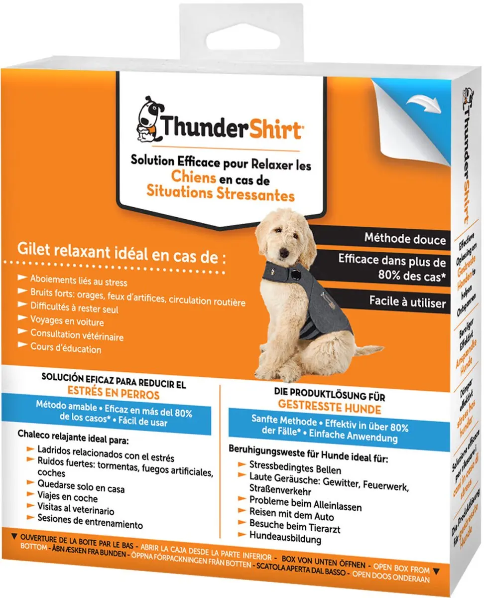 Thundershirt Kalmerend Vest voor Honden - Grijs - Maat L - afbeelding 6 van 6