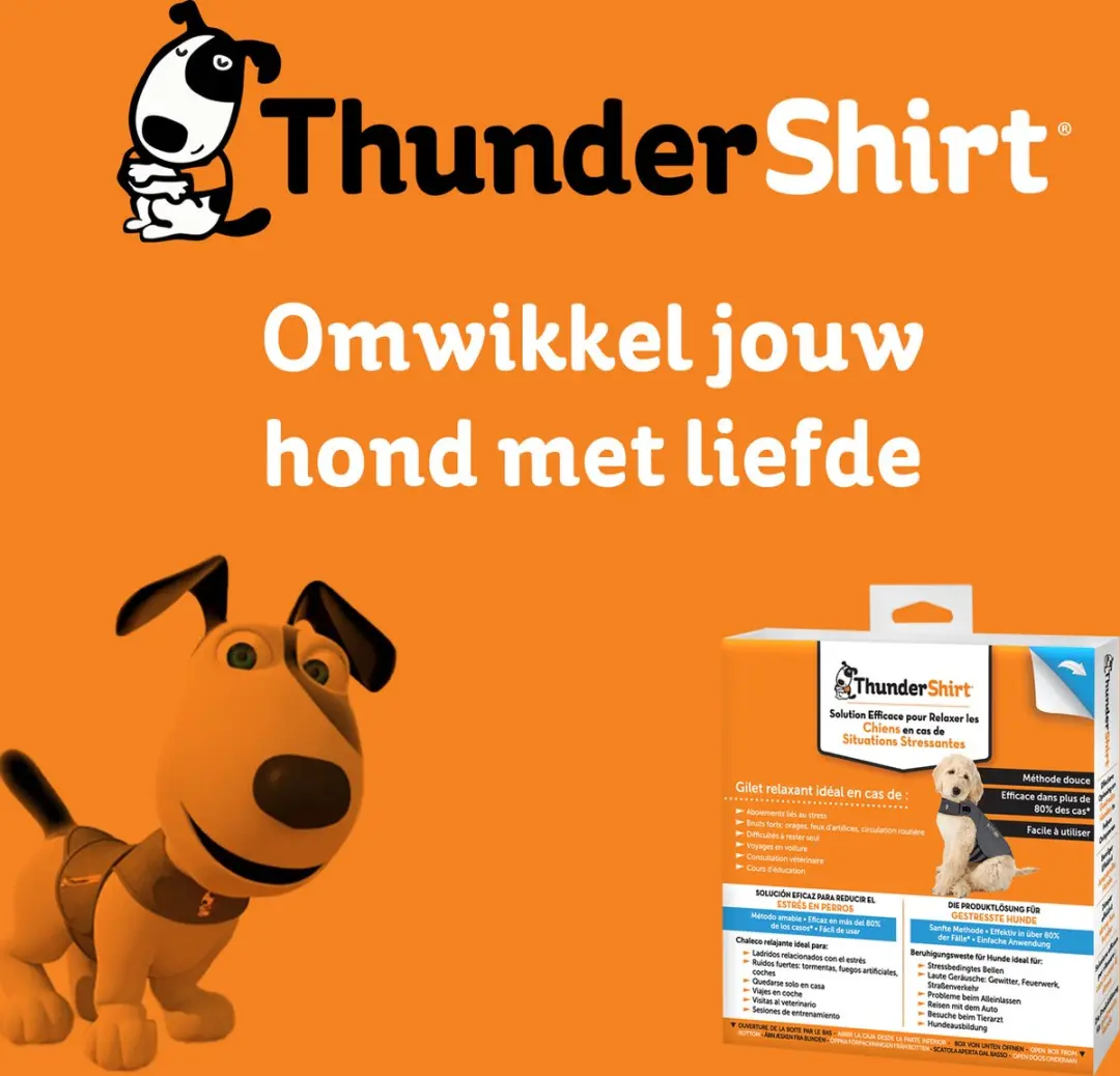Thundershirt Kalmerend Vest voor Honden - Grijs - Maat L - afbeelding 2 van 6