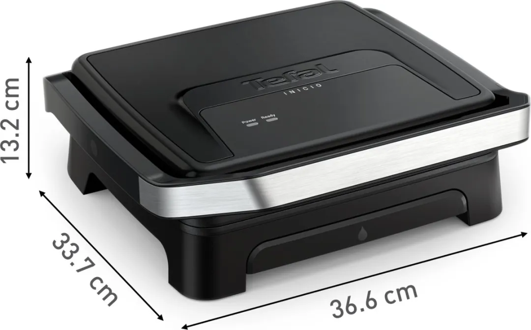 Tefal Inicio Classic GC271810 Paninimaker & Contactgrill 1500W - Zwart