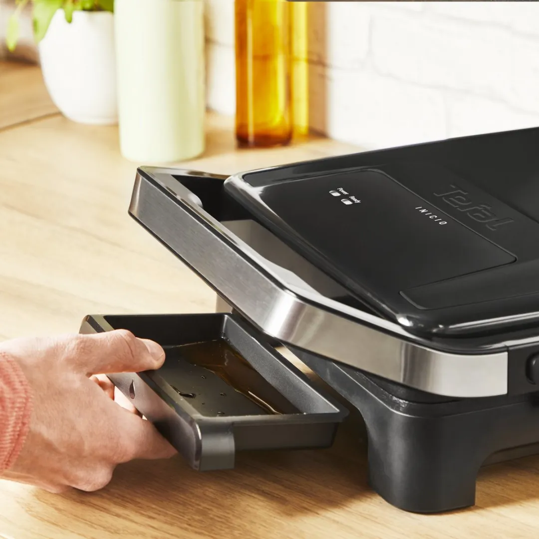 Tefal Inicio Classic GC271810 Paninimaker & Contactgrill 1500W - Zwart - afbeelding 6 van 6