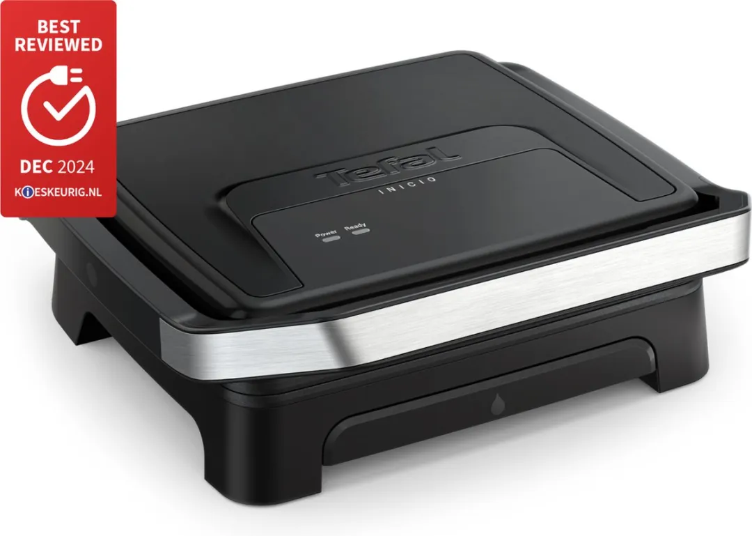 Tefal Inicio Classic GC271810 Paninimaker & Contactgrill 1500W - Zwart