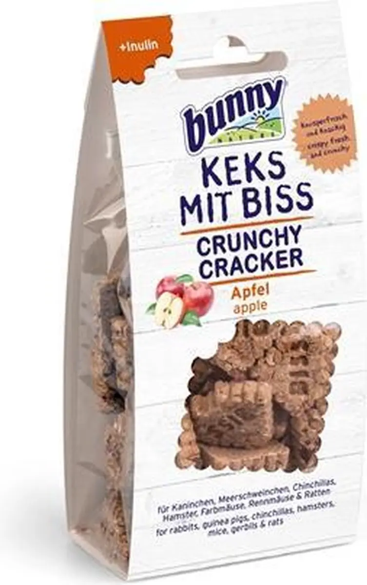 Bunny Nature Crunchy Cracker Appel 50g - afbeelding 3 van 3