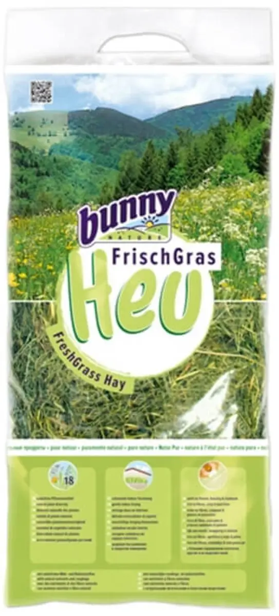 Bunny Nature Vers Gras Hooi met Kamille - 500g - afbeelding 2 van 2