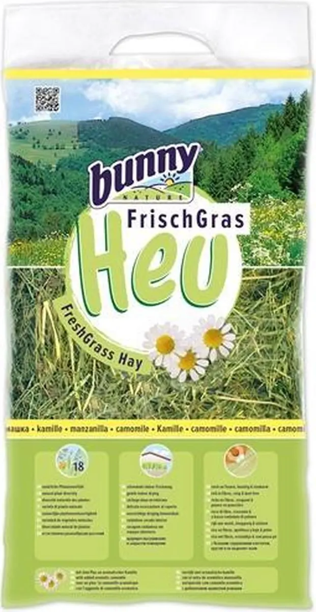 Bunny Nature Vers Gras Hooi met Kamille