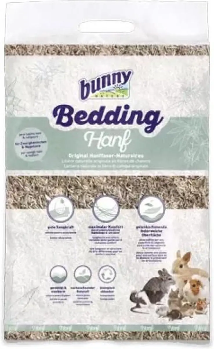 Bunny Nature Hennepvezel Bodembedekking 90L