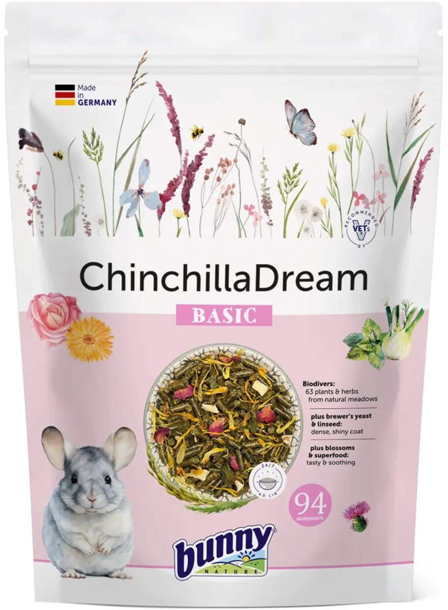 Bunny Nature Chinchilladroom Basic 1,2kg - afbeelding 3 van 5