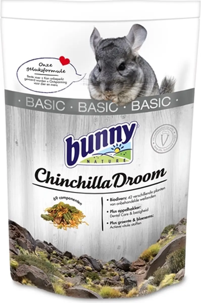 Bunny Nature Chinchilladroom Basic 1,2kg