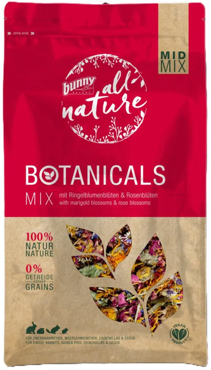 Bunny Nature Botanicals Mid Marigold Blossoms & Rose Blossoms