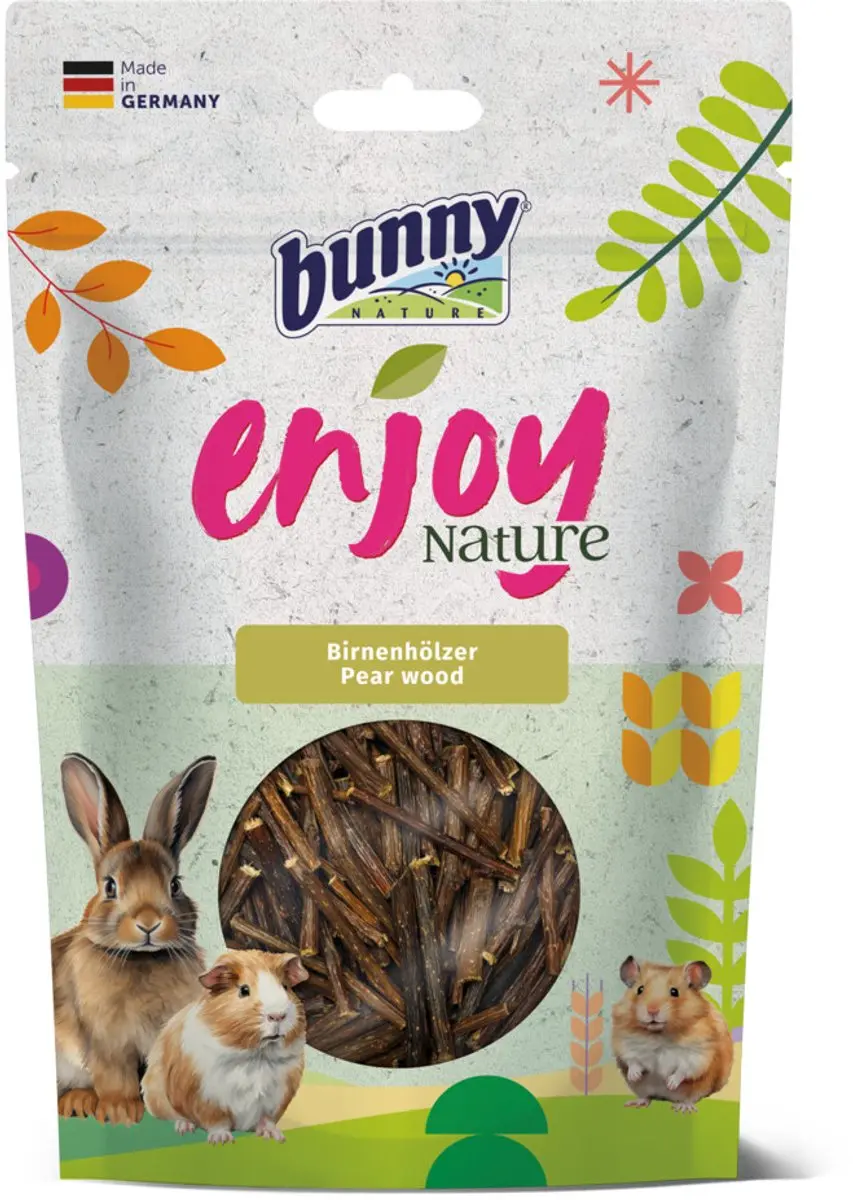Bunny Nature Enjoy Nature Pear Wood