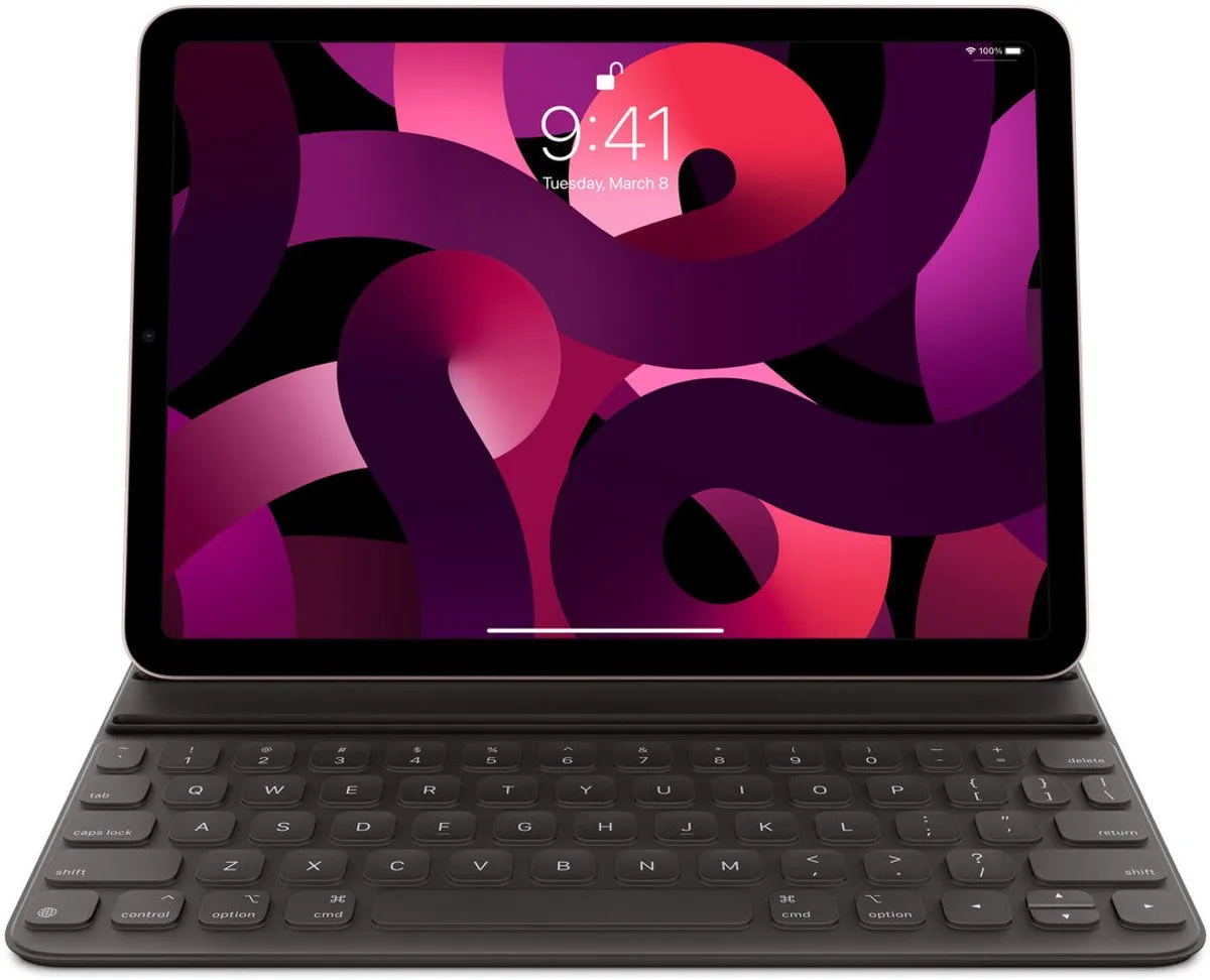 Apple MXNK2SM/A Smart Folio Toetsenbord - iPad Pro 11/12.9" 2020 - Zwart - Zwitsers QWERTZ